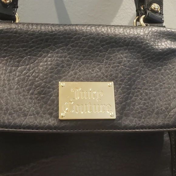 ❣️💫MARK DOWN💫❣️🖤 Black Juicy Couture Bag - Picture 2 of 12